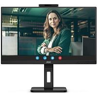 картинка lcd aoc 27" q27p3cv  pro черный {ips 2560x1440 75hz 4ms 16:9 1000:1 350cd 178/178 2xhdmi1.4 displayport1.2 rj45 4xusb3.2 usb-c(65w) m/m has pivot} от магазина Tovar-RF.ru