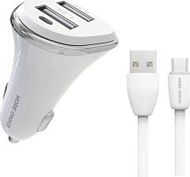 картинка азу more choice (4627151191423) ac22a 2usb 2.4a для type-c white от магазина Tovar-RF.ru