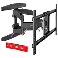 картинка onkron m6l чёрный для телевизоров диагональю 40"-70" максимальная нагрузка: 45,5 кг vesa: 200x100, 200x200, 200x300, 200x400, 300x100, 300x200, 300x300, 300x400, 400x200, 400x300, 400x400, 500x400, 60 от магазина Tovar-RF.ru