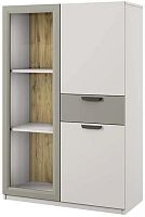 картинка Модульная мебель АНРЭКС MODERN Шкаф с витриной 1V2D1S. ПЕРС ЖЕМЧУГ/ИРЛ ЛИКЕР (3 кор.) АНРЭКС MODERN Шкаф с витриной 1V2D1S. ПЕРС ЖЕМЧУГ/ИРЛ ЛИКЕР (3 кор.) от магазина Tovar-RF.ru