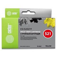 картинка cactus cli-521y  картридж  для canon mp540/620/630/980/pixma ip4700, жёлтый от магазина Tovar-RF.ru
