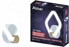 картинка Светильник настенный светодиодный бра RITTER 51614 3 OTTIMO 20Вт белый/золото от магазина Tovar-RF.ru