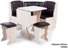 картинка Набор мебели для кухни БИТЕЛ НАРЦИСС Ясень/Умбер (4 кор) БИТЕЛ НАРЦИСС Ясень/Умбер (4 кор) от магазина Tovar-RF.ru