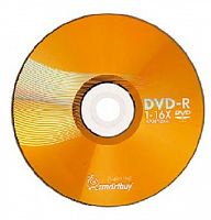 картинка оптический диск smartbuy (sb000129) dvd-r 4, 7gb 16x cb-25 от магазина Tovar-RF.ru