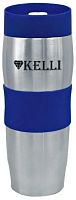 картинка термокружка kelli kl-0942 синийот магазина Tovar-RF.ru