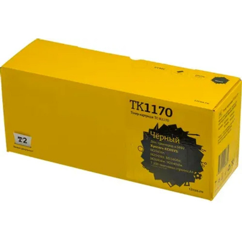 картинка t2 tk-1170 тонер-картридж (tc-k1170) для kyocera ecosys  m2040dn/m2540dn/m2640idw (7200k) с чипом от магазина Tovar-RF.ru