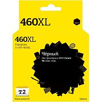 картинка t2  pg-460 xl  картридж для canon pixma ts5340/7440, черный от магазина Tovar-RF.ru