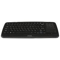 картинка клавиатура delux "k2880g touch" 2.4g wireless, беспроводная, черная (usb) от магазина Tovar-RF.ru