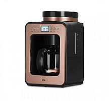 картинка кофеварка капельная со встроенной кофемолкой bq cm7001 розовое золото-черный от магазина Tovar-RF.ru