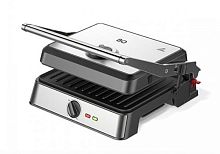картинка электрический гриль bq gr3007 черный-стальной от магазина Tovar-RF.ru