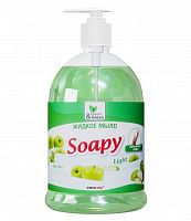 картинка Жидкое мыло CLEAN&GREEN CG8094 Soapy эконом яблоко с дозатором 1000 мл. от магазина Tovar-RF.ru
