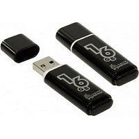 картинка smartbuy usb drive 16gb glossy series black sb16gbgs-k от магазина Tovar-RF.ru