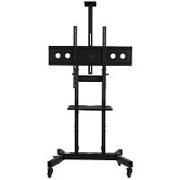 картинка ONKRON TS1891 черный 50"-90" макс.100кг напольный мобильный от магазина Tovar-RF.ru