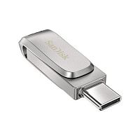 картинка sandisk usb drive 512gb ultra dual drive luxe, usb 3.1 - usb type-c (sdddc4-512g-g46) от магазина Tovar-RF.ru