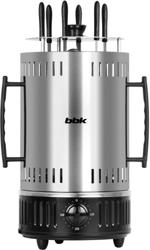 картинка электрошашлычница bbk bbq603t н.сталь/черный от магазина Tovar-RF.ru