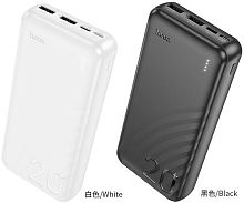 картинка power bank hoco (6942007612067) j123a black - 20000mah 3usb от магазина Tovar-RF.ru