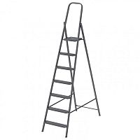 картинка СИБРТЕХ Стремянка 7 ступеней, компактная, стальная Россия [97947] от магазина Tovar-RF.ru
