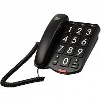 картинка телефон проводной ritmix rt-520 black от магазина Tovar-RF.ru