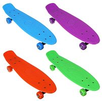 картинка скейтборд silapro скейтборд 41х12см, abs пластик, (пласт. крепеж 5030, pvc 608z)от магазина Tovar-RF.ru