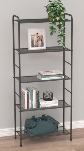 картинка Стеллаж ЗМИ Стеллаж "Валенсия 25" (VALENCIA 25 Shelf rack) СТВ25 Графит ЗМИ Стеллаж "Валенсия 25" (VALENCIA 25 Shelf rack) СТВ25 Графит от магазина Tovar-RF.ru