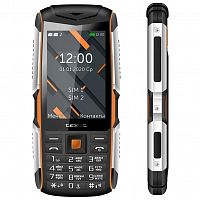 картинка texet tm-d426 мобильный телефон цвет черный-оранжевый от магазина Tovar-RF.ru