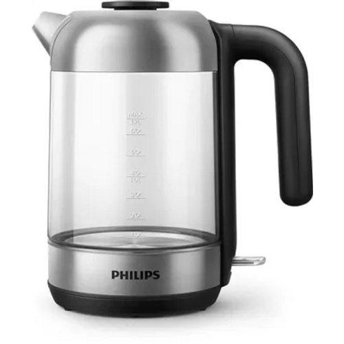 картинка чайник электрический philips hd9339/80, 2200вт, прозрачный и нержавеющая сталь от магазина Tovar-RF.ru