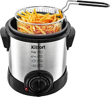 картинка фритюрница kitfort kt-2011 серебристый/черный kitfort kt-2011 серебристый/черный от магазина Tovar-RF.ru