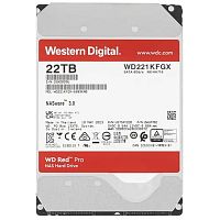 картинка 22tb wd red pro (wd221kfgx) {serial ata iii, 7200- rpm,512mb, 3.5"} от магазина Tovar-RF.ru