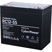 картинка cyberpower аккумуляторная батарея rc 12-55 12v/55ah от магазина Tovar-RF.ru
