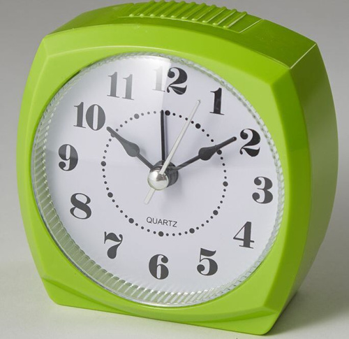 картинка DELTA DT8-0007 Будильник 8.5*4.6*8.6см (салатный) DELTA DT8-0007 от магазина Tovar-RF.ru